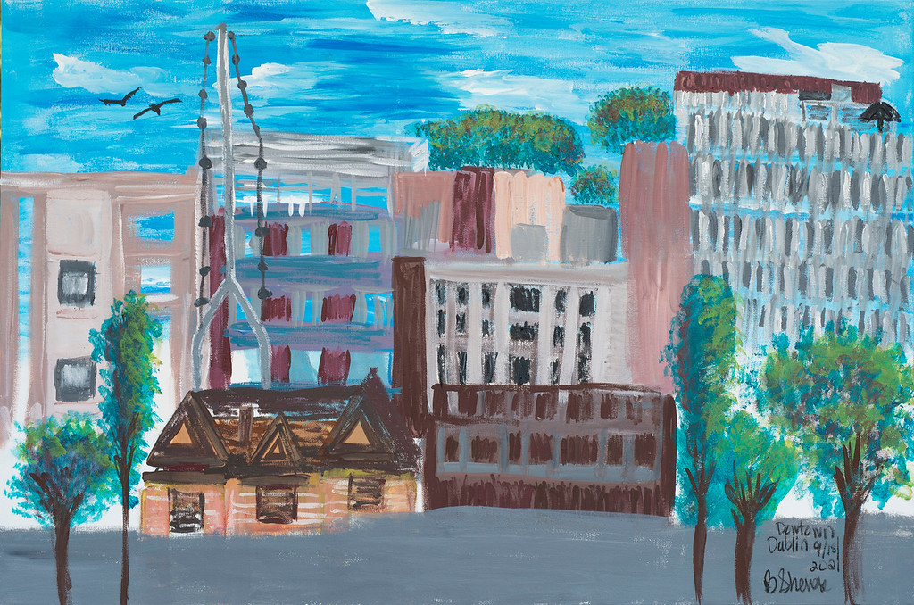 Downtown Dublin by Brittani Moellendick