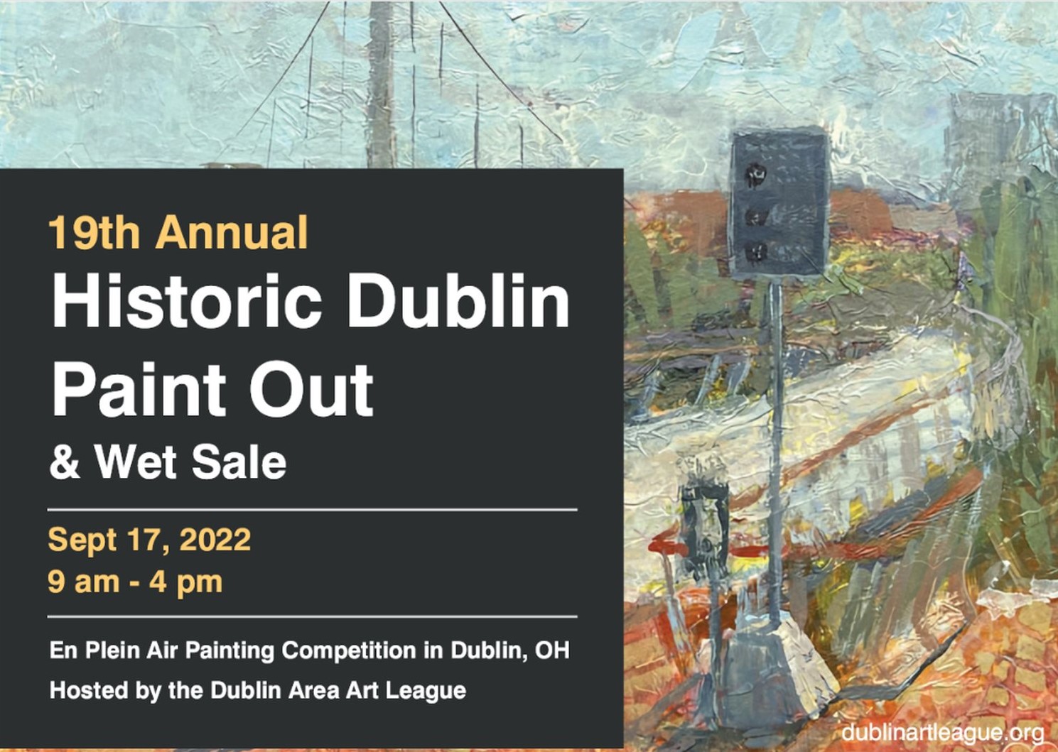 20th Annual Historic Dublin Paint Out Competition Dublin Area Art League