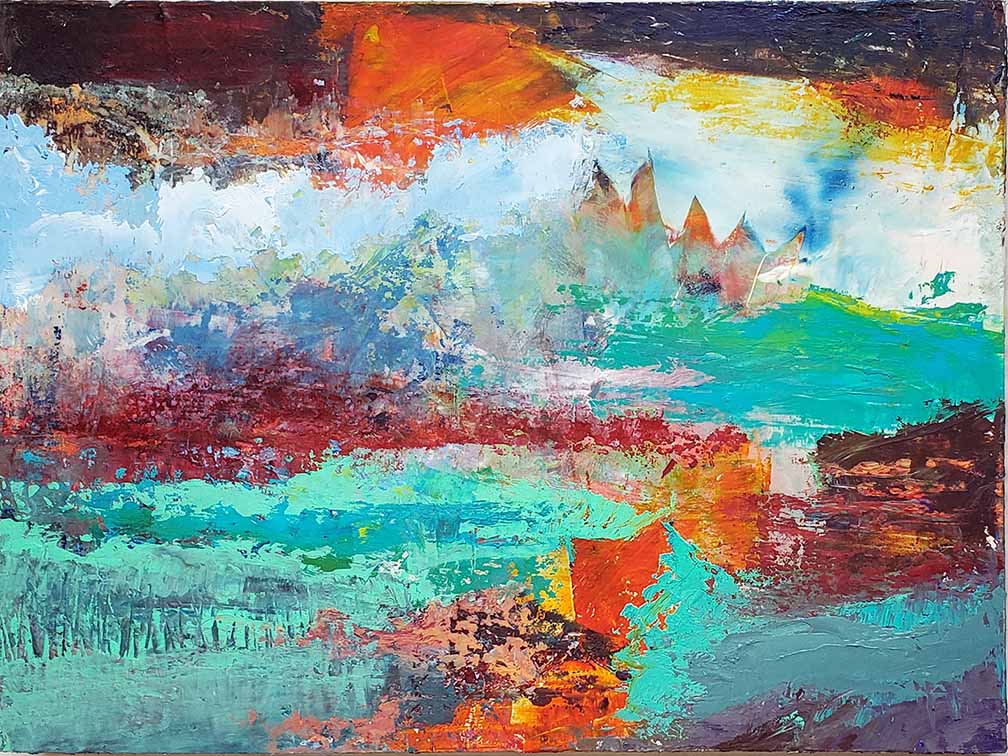 Painting by Dana Grubbe