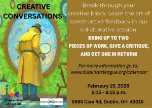February Meeting - Art Feedback Session @ Ted Kaltenbach Park and Community Center