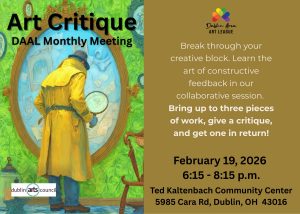 February Meeting - Informal Critique Session @ Ted Kaltenbach Park and Community Center
